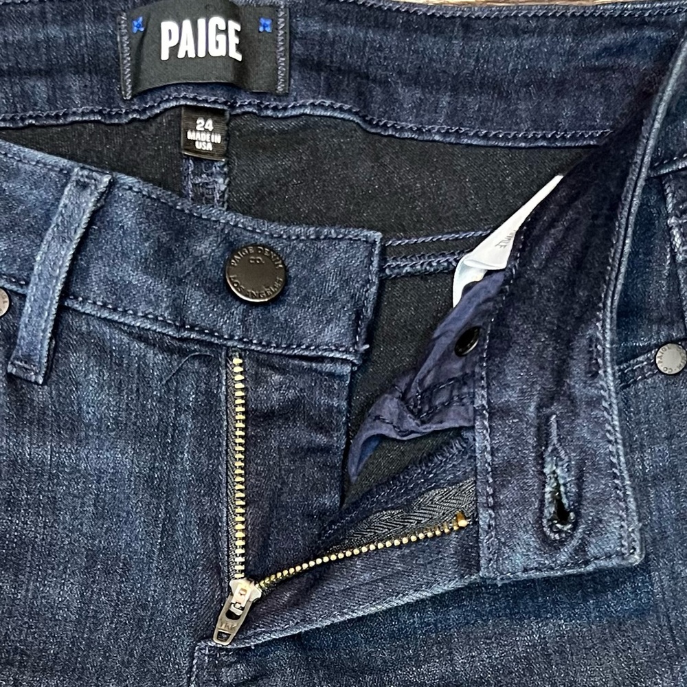 ⚜️Designer: PAIGE Verdugo Ankle Skinny Jeans in Snapdragon, Women’s Size 24” - Picture 6 of 11